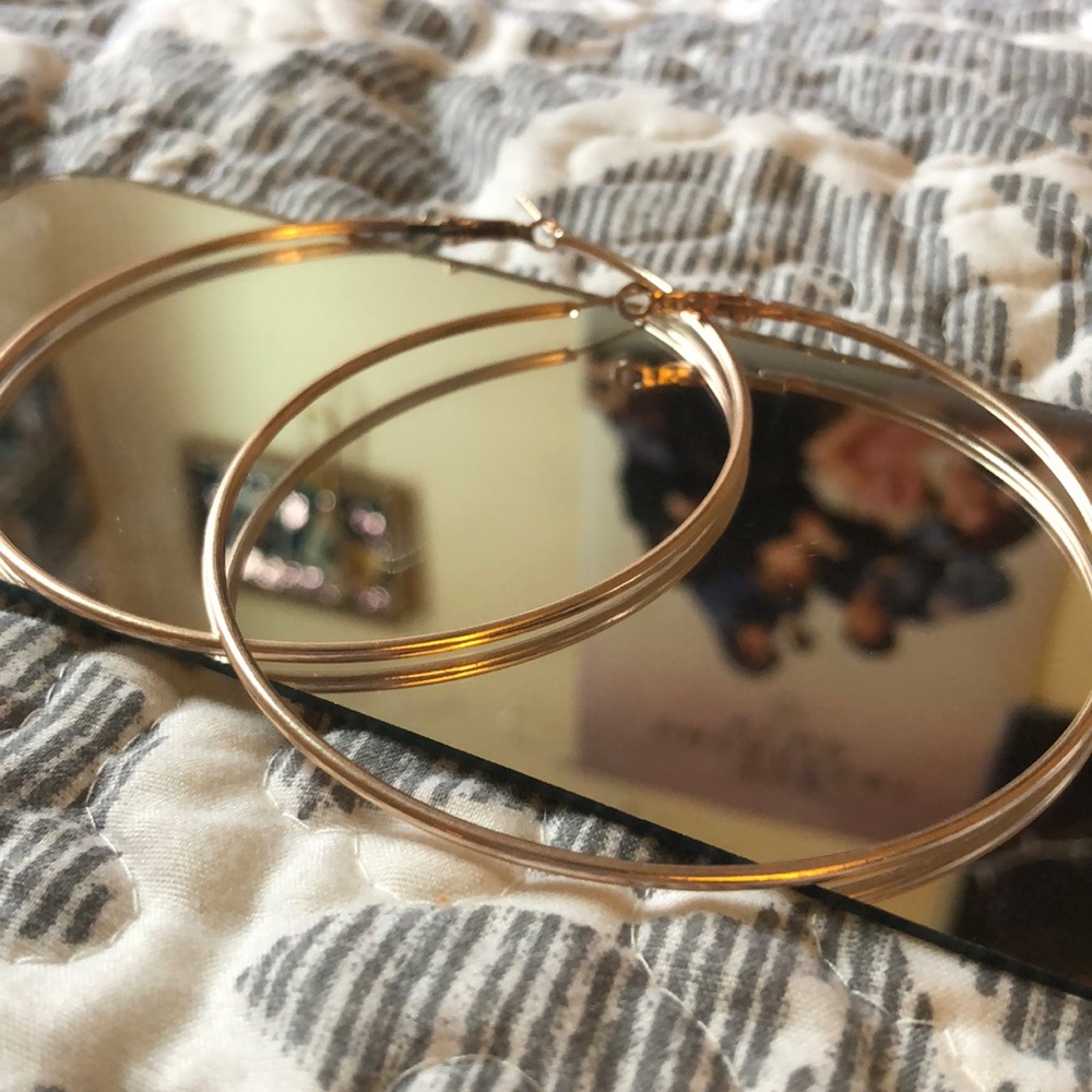 Hoop earrings